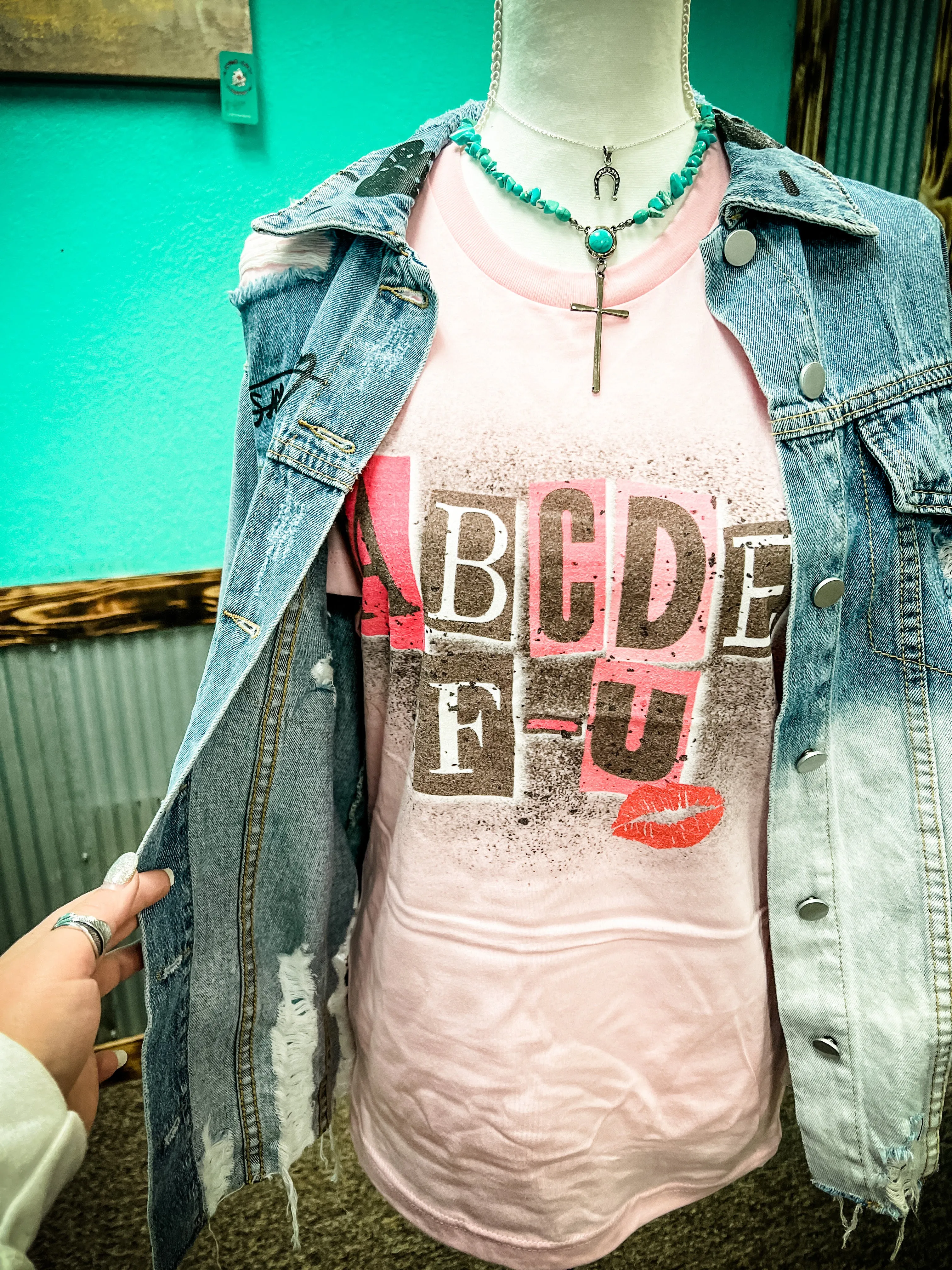 ABCDEFU Graphic Tee