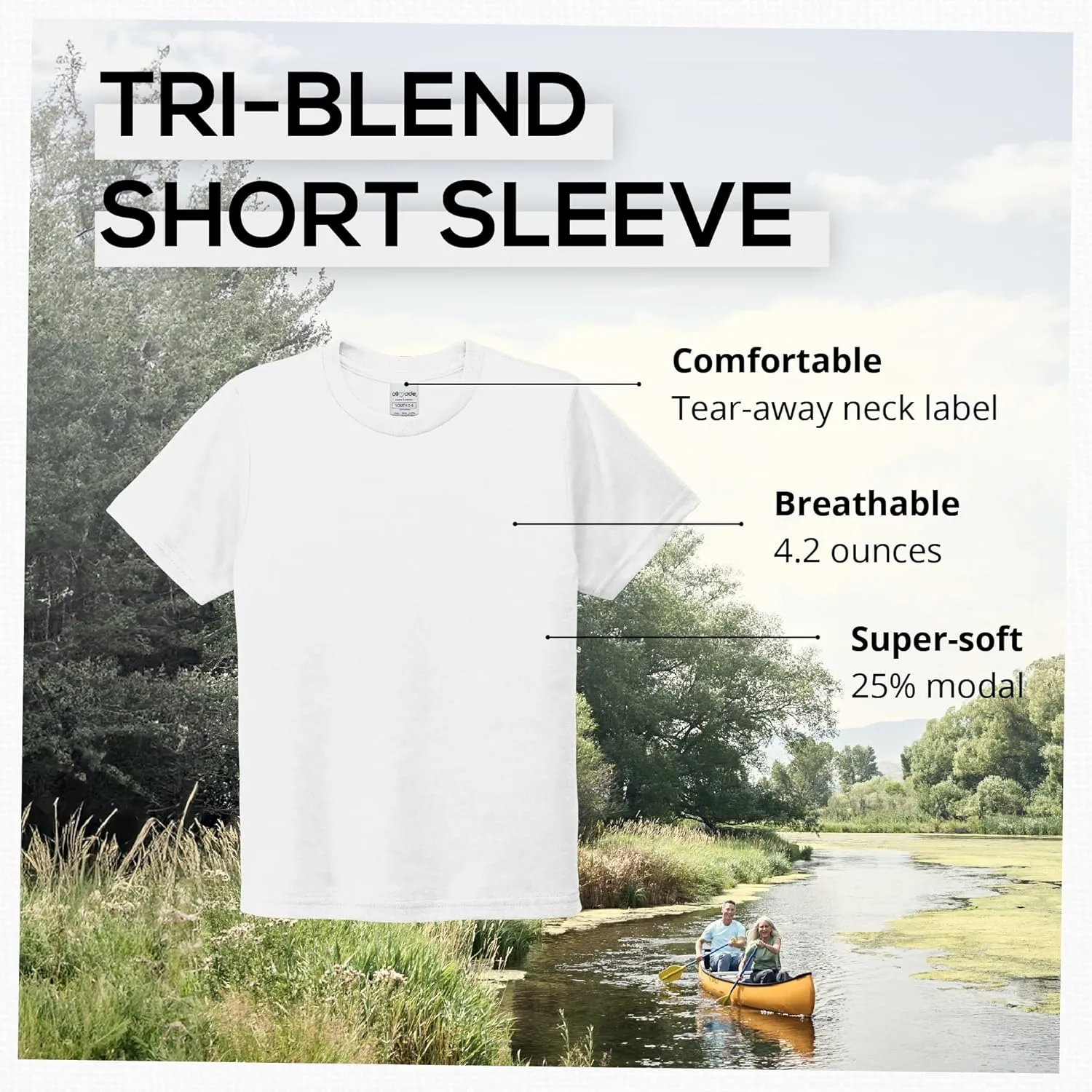 Allmade Youth Tri-Blend T-Shirt