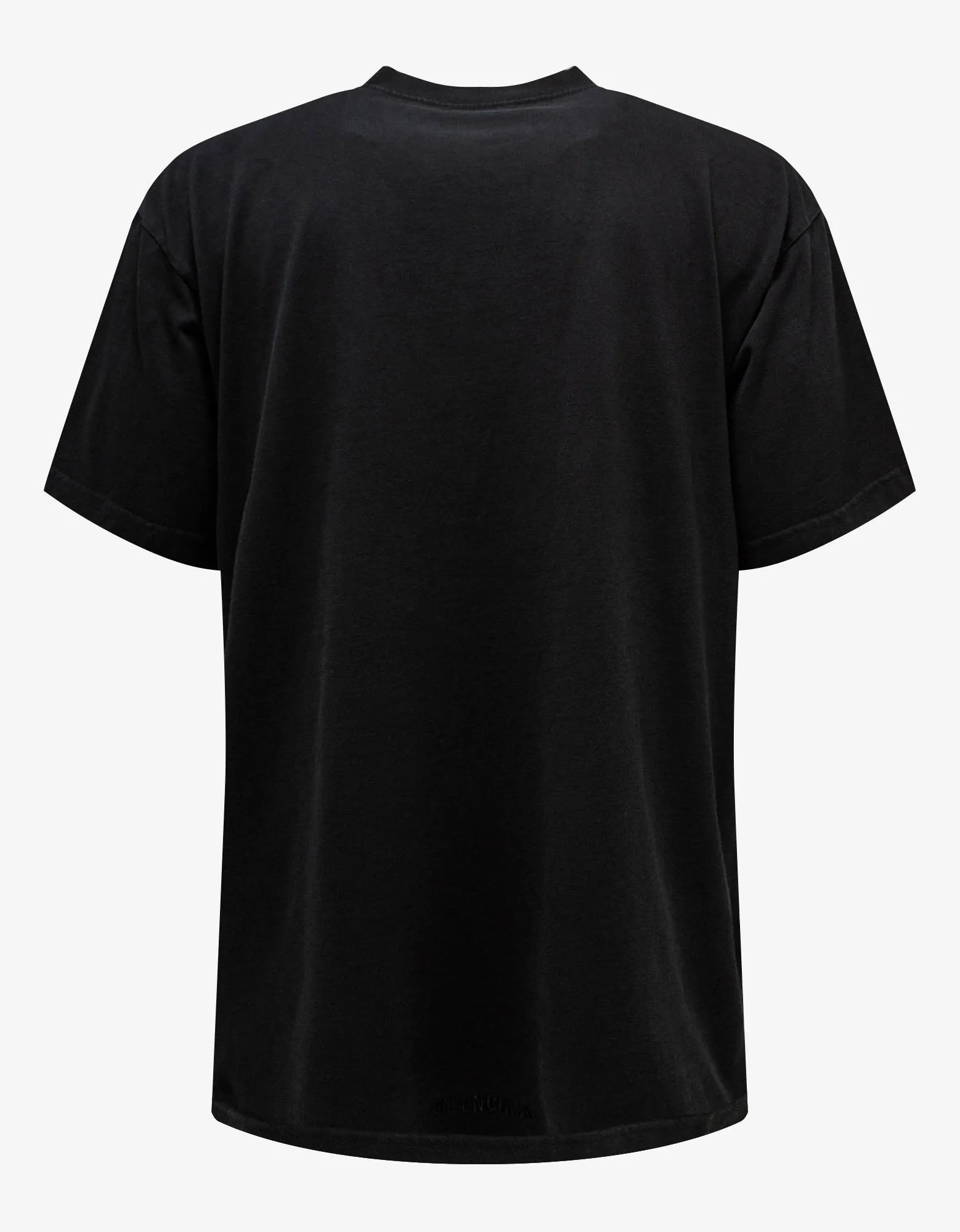 Balenciaga Black The Simpsons Print Oversized T-Shirt