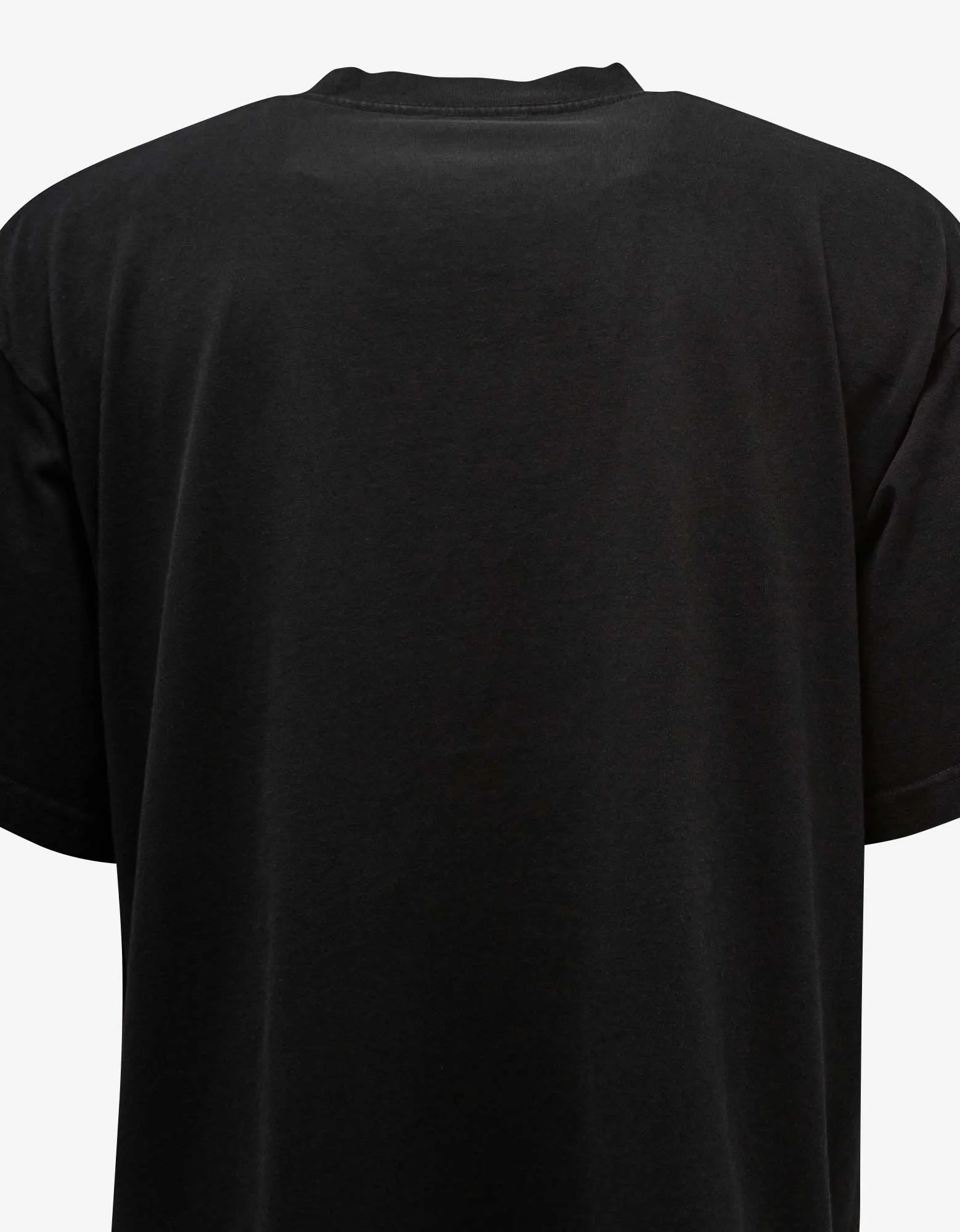 Balenciaga Black The Simpsons Print Oversized T-Shirt