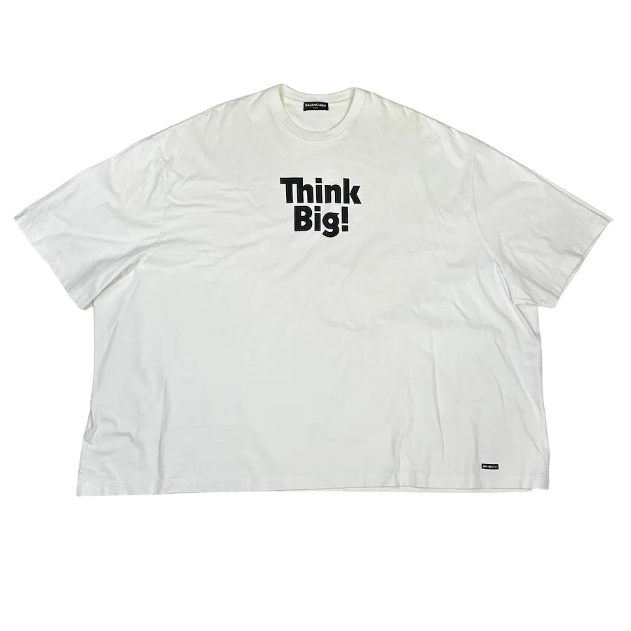 BALENCIAGA 'THINK BIG!' OVERSIZED TEE