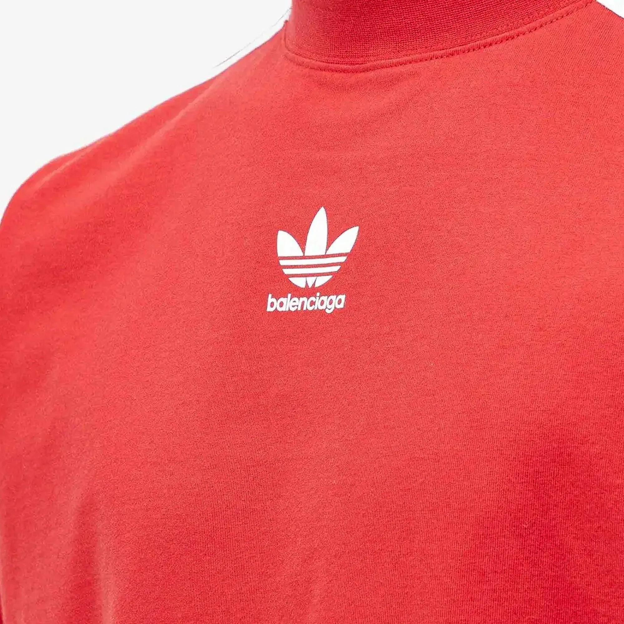Balenciaga x adidas Unisex T-Shirt Oversized Red