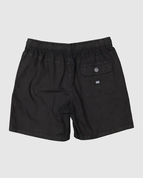Billabong Mario Stretch Elastic Short - Black