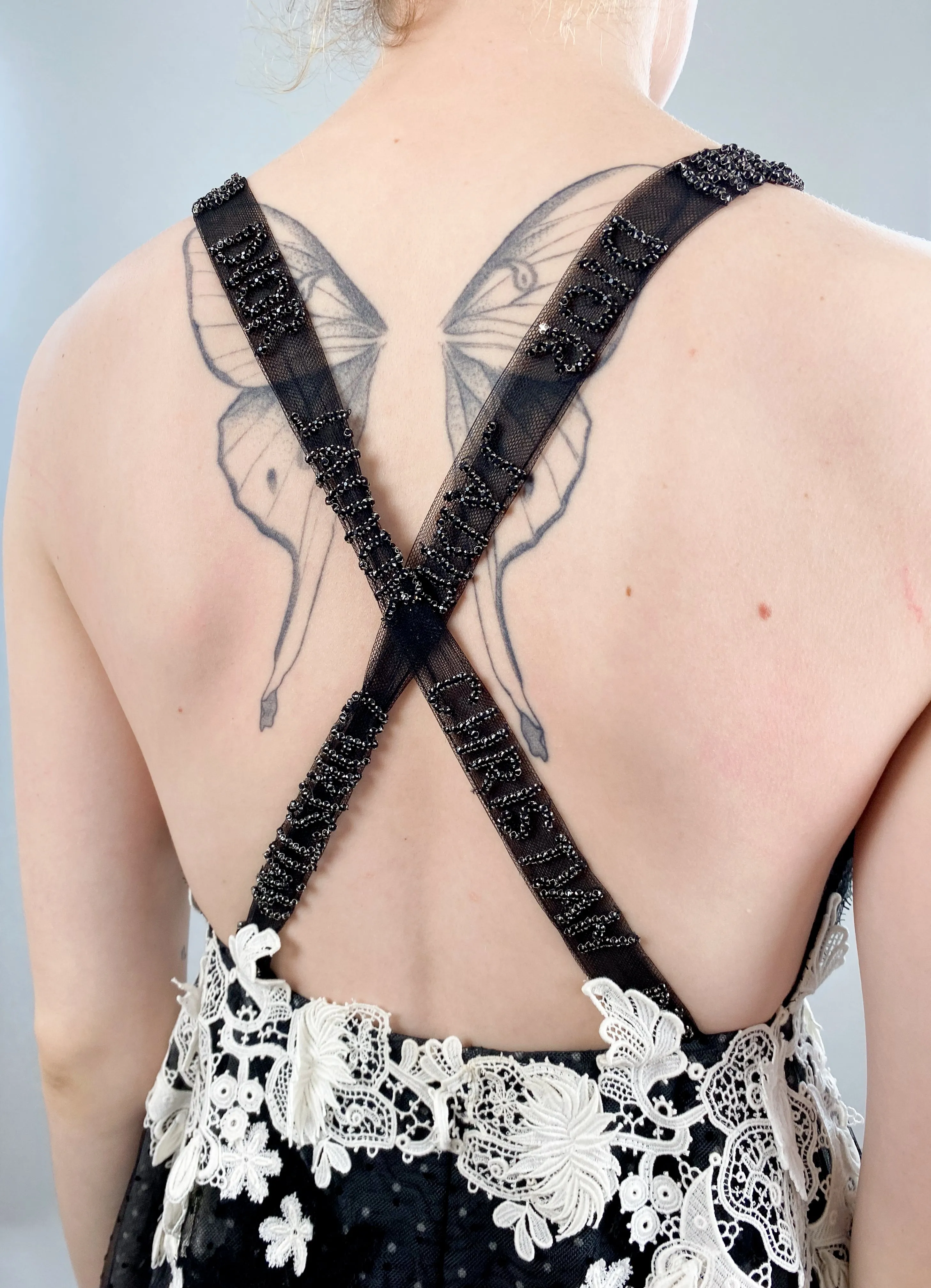 Christian Dior by John Galliano Cruise 2008 Blk/Wht Cocktail Dress