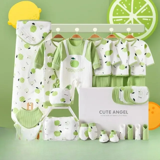 CuddleNest 24 Piece Newborn Gift Set – Ideal Baby Shower Presents for Boys & Girls