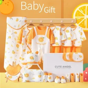 CuddleNest 24 Piece Newborn Gift Set – Ideal Baby Shower Presents for Boys & Girls