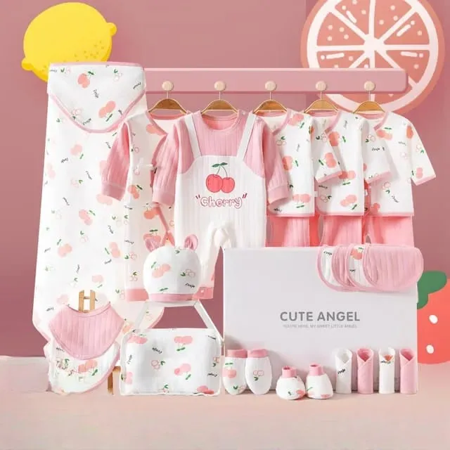 CuddleNest 24 Piece Newborn Gift Set – Ideal Baby Shower Presents for Boys & Girls