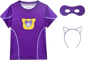Cute Short Sleeve Shirt Daily Playwear, 3-8Y