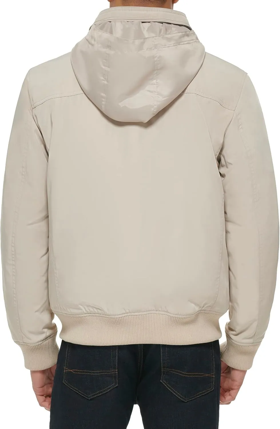 Dockers Men's Quilted Lined Flight Bomber Jacket