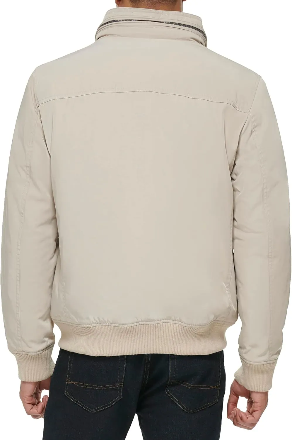 Dockers Men's Quilted Lined Flight Bomber Jacket