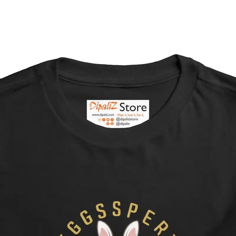 Eggspert Toddler Tee for Little Egg Decorators