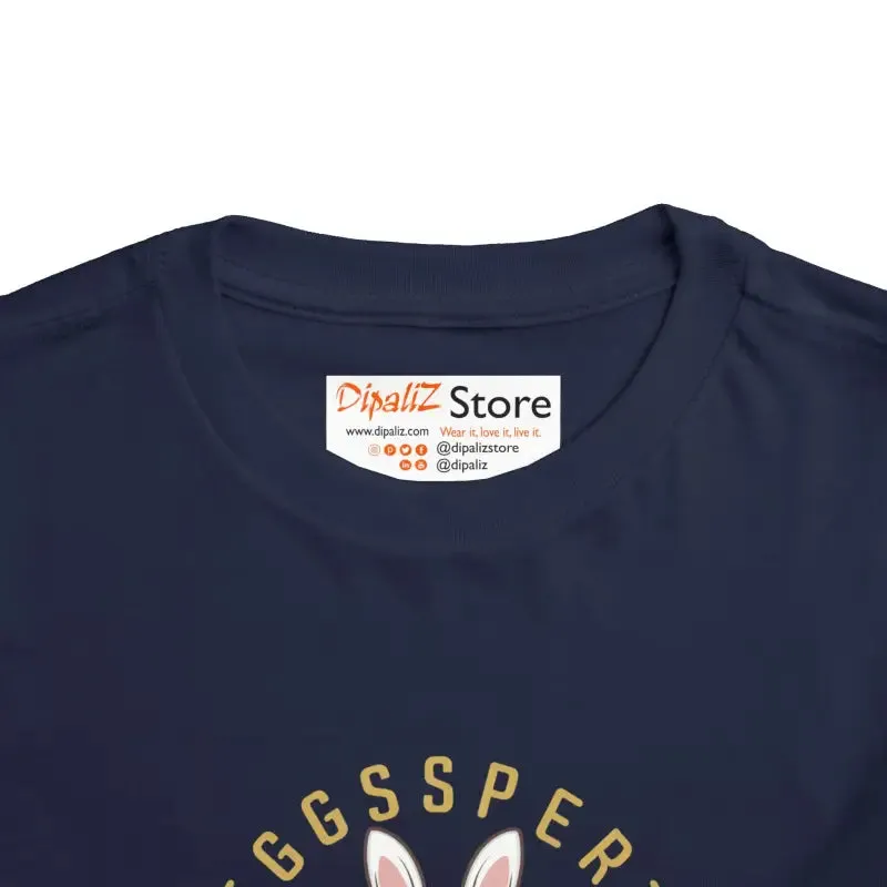 Eggspert Toddler Tee for Little Egg Decorators