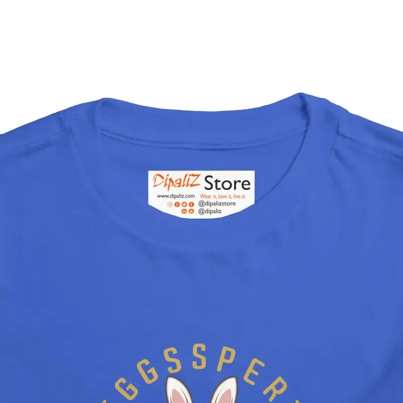 Eggspert Toddler Tee for Little Egg Decorators