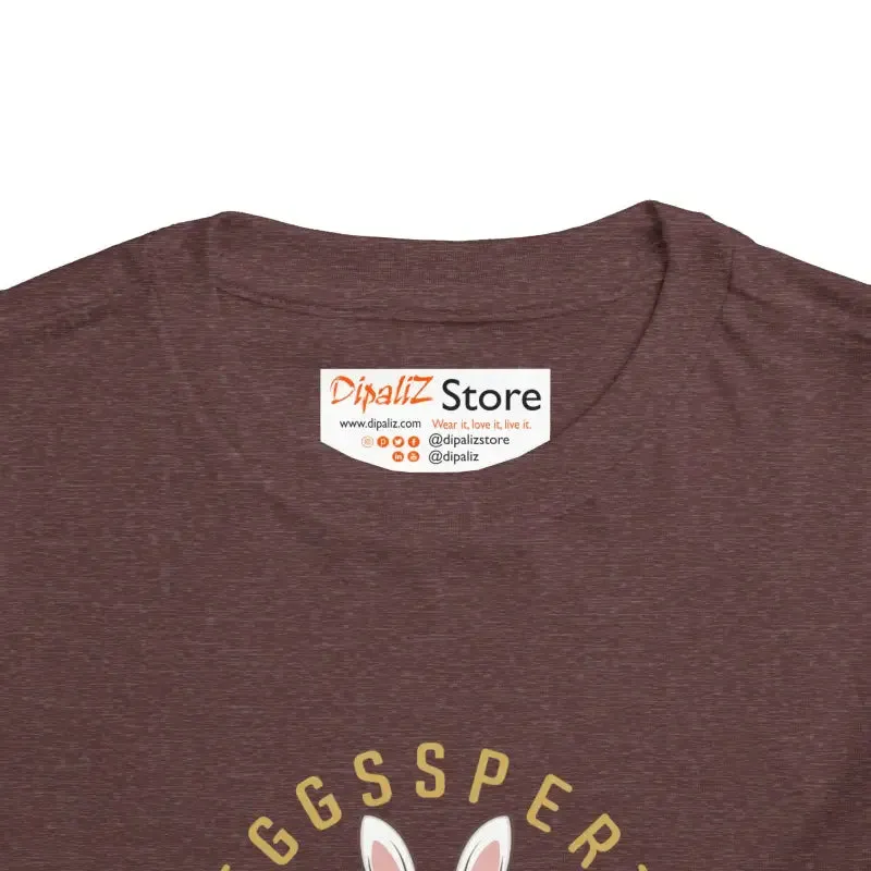 Eggspert Toddler Tee for Little Egg Decorators