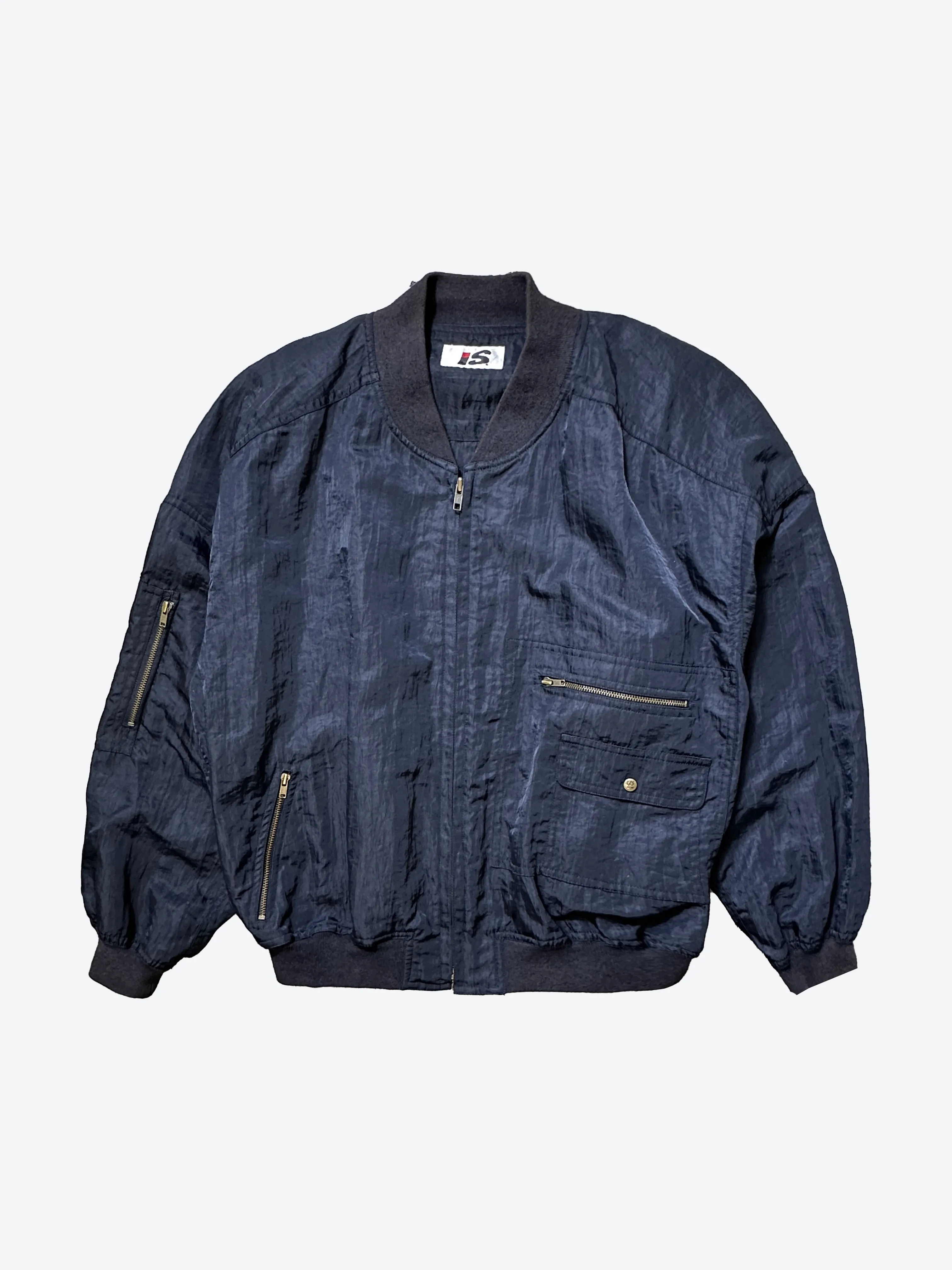 IS Sport Nylon Bomber Jacket