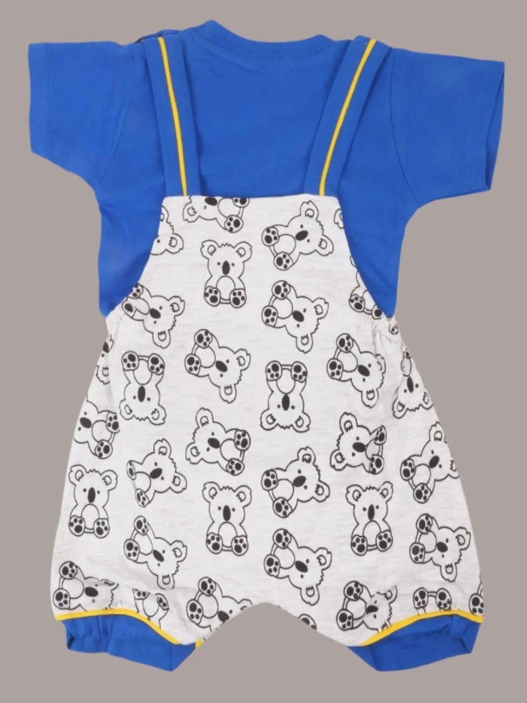 Jaybee Boy’s Cartoon Koala Overalls Set