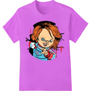 Killer Chucky Halloween Graphic - Horror Movie DTF Print