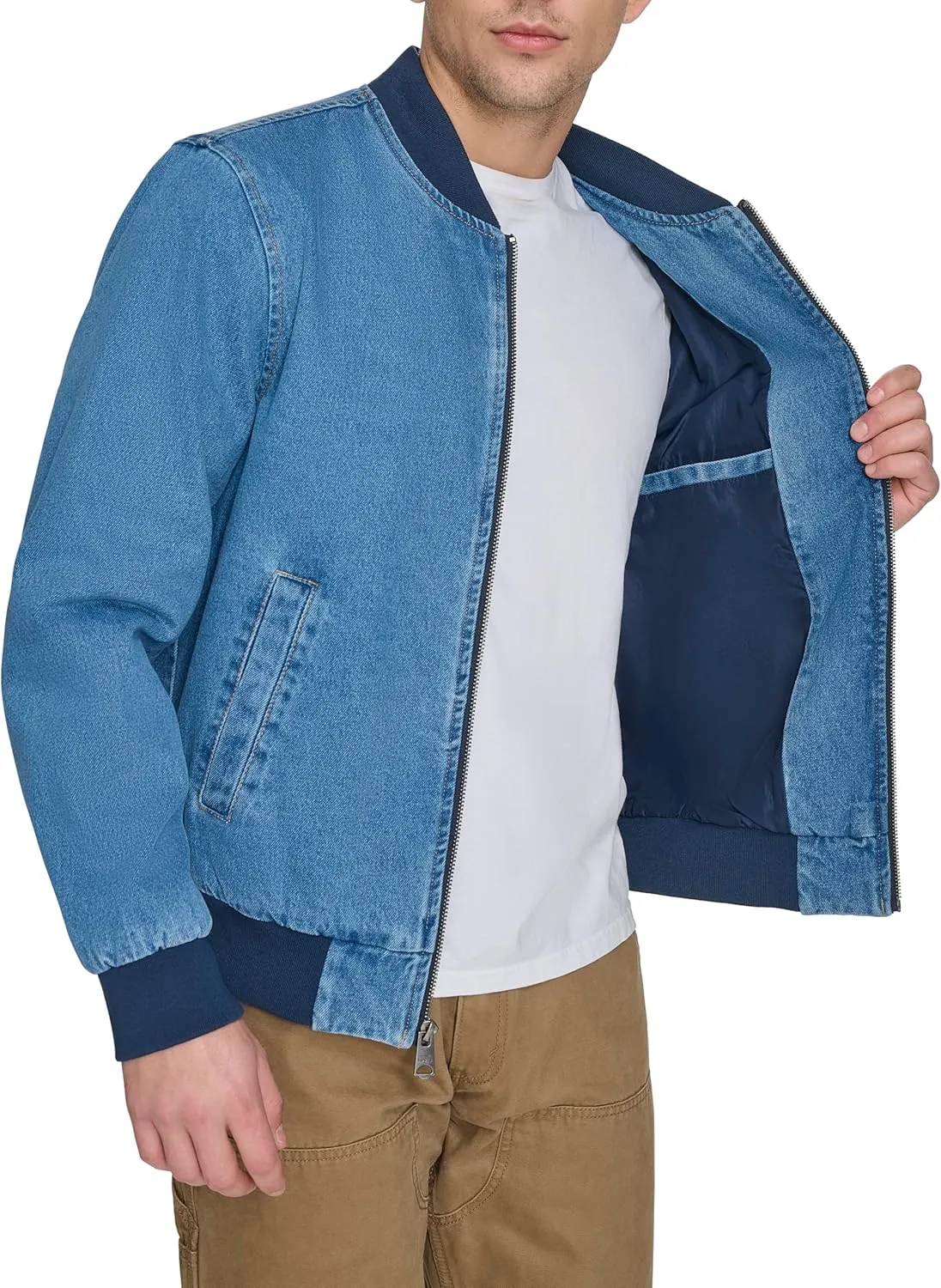 Levi's Men's Flight Satin Bomber Jacket
