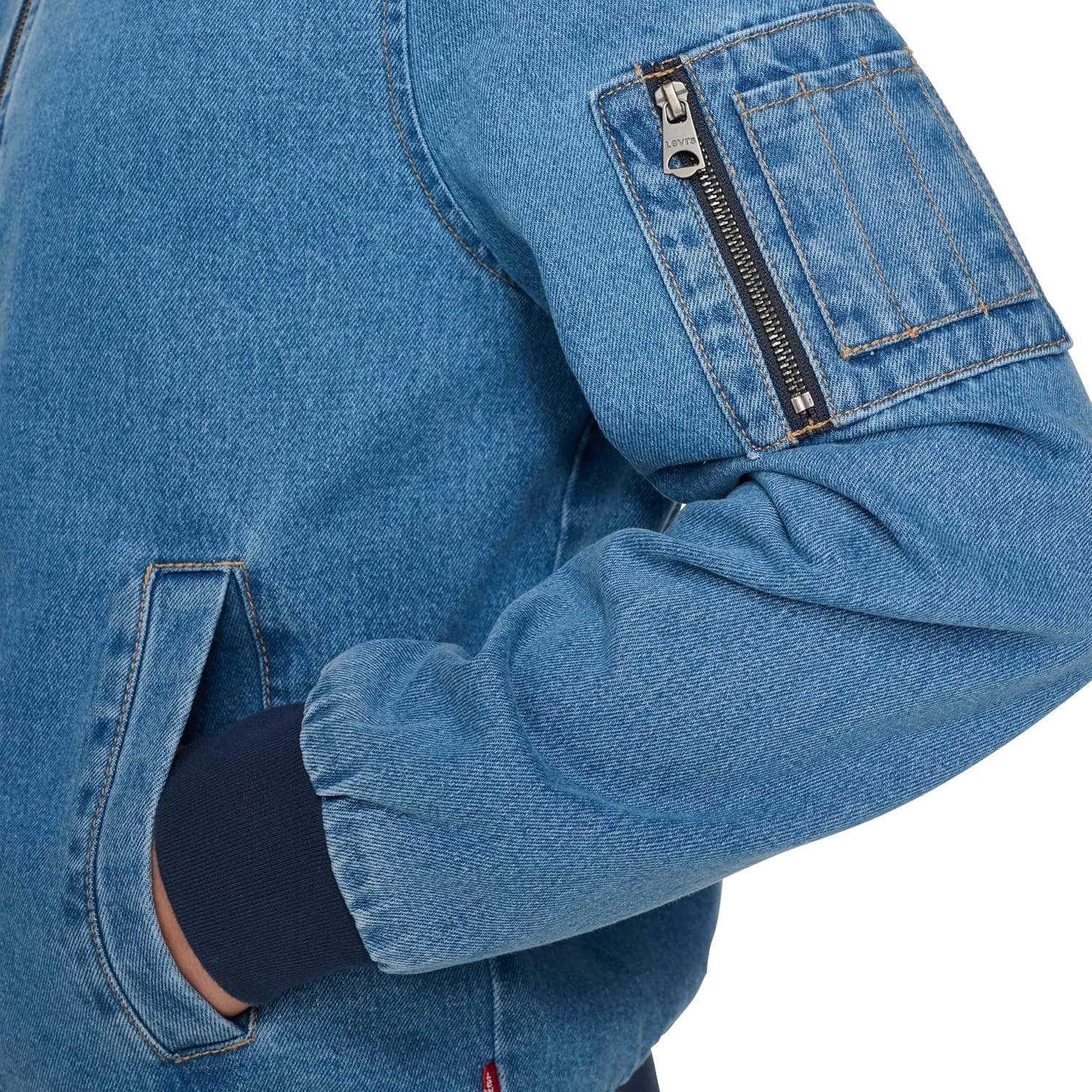 Levi's Men's Flight Satin Bomber Jacket
