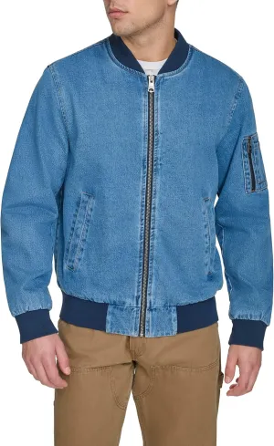 Levi's Men's Flight Satin Bomber Jacket