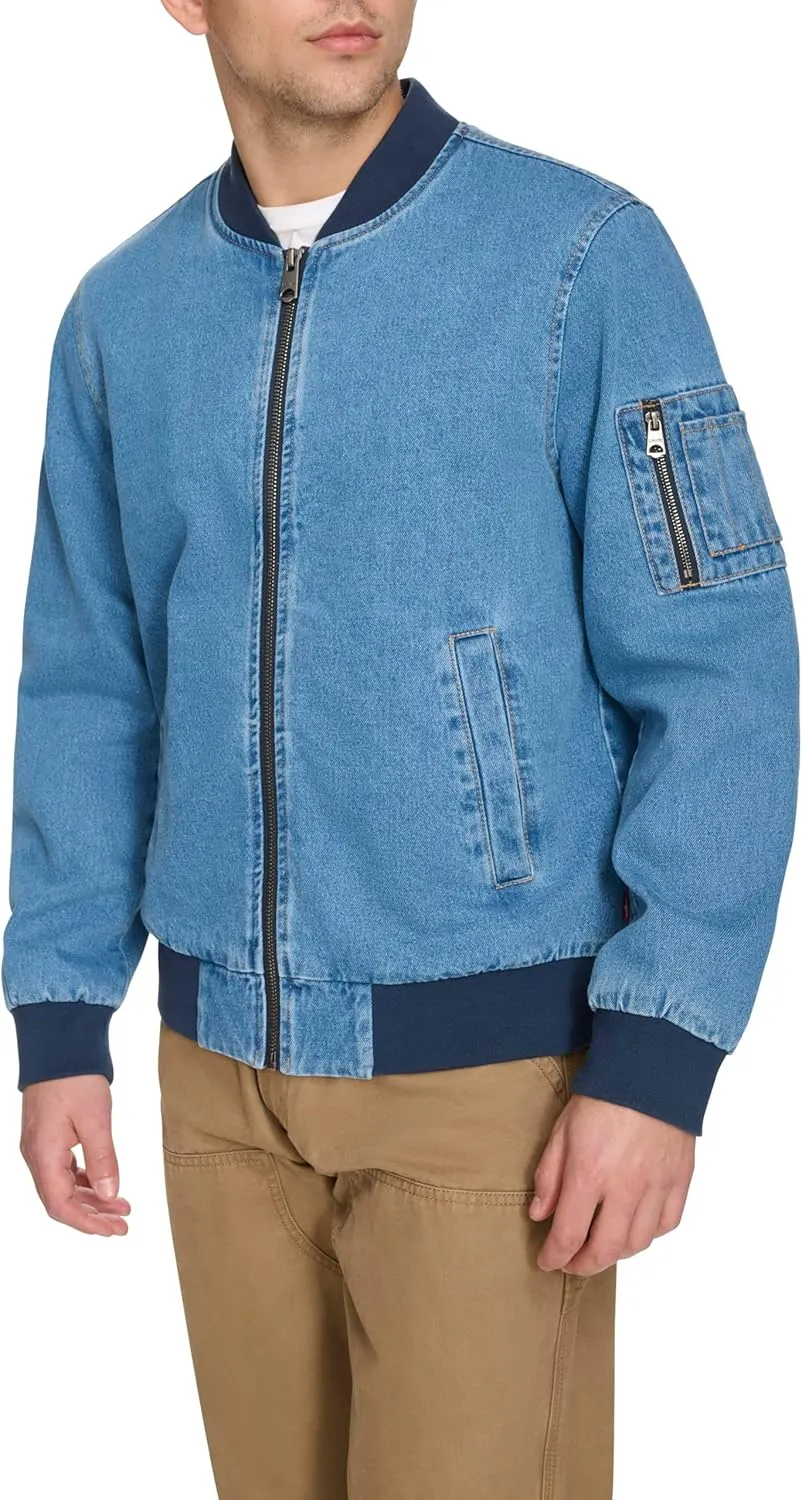 Levi's Men's Flight Satin Bomber Jacket