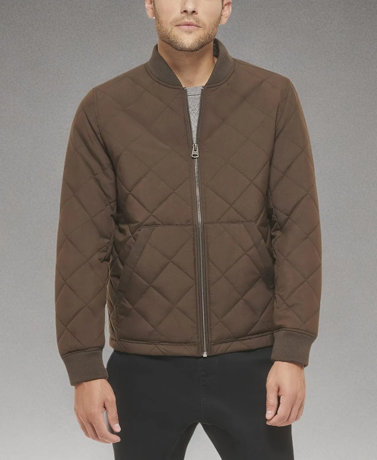 Levi's Men's Quilted Open Bottom Bomber Jacket