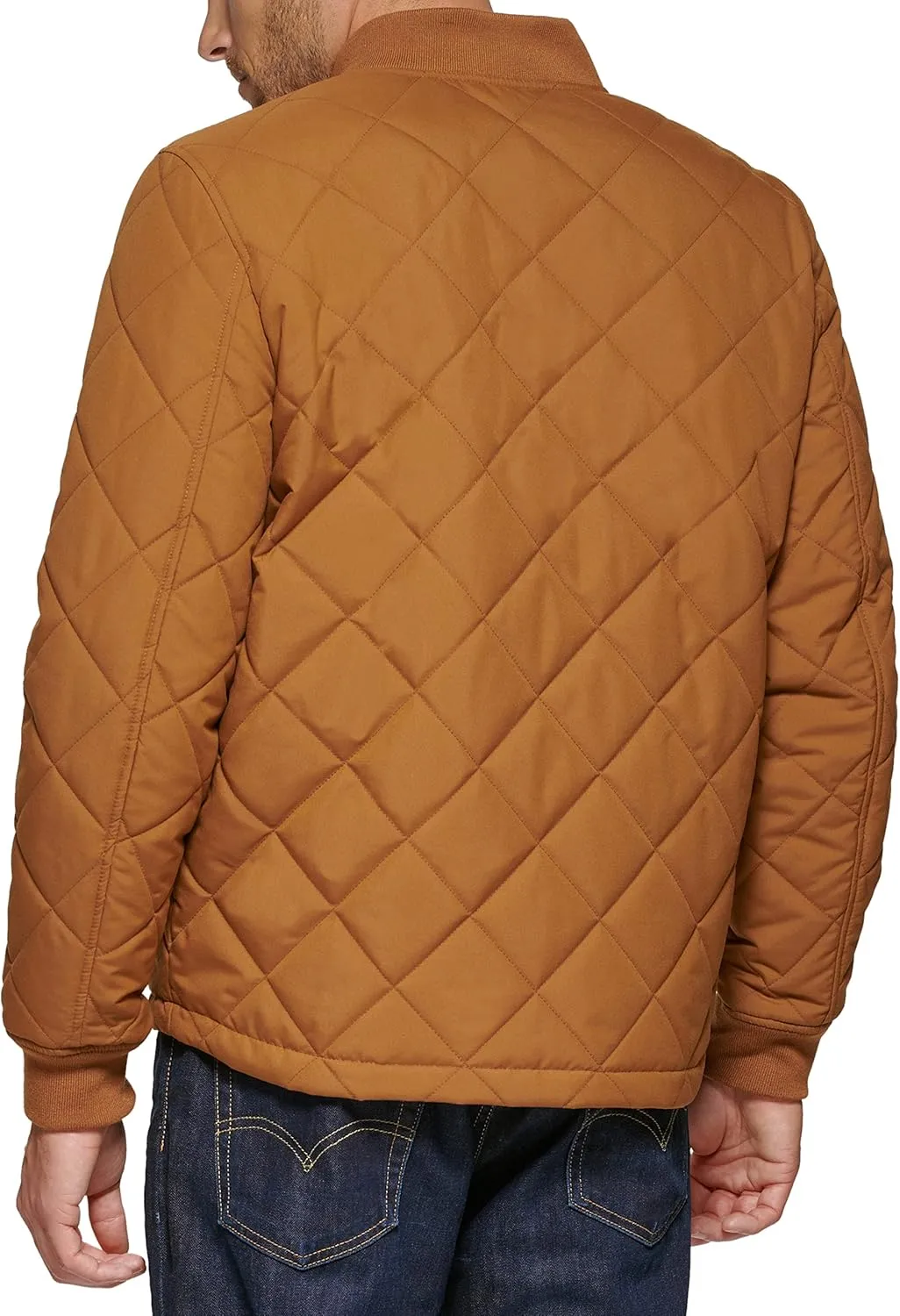 Levi's Men's Quilted Open Bottom Bomber Jacket