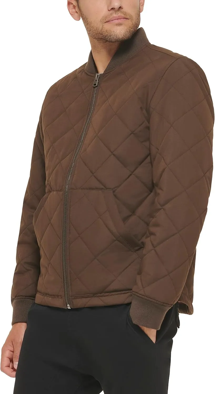 Levi's Men's Quilted Open Bottom Bomber Jacket