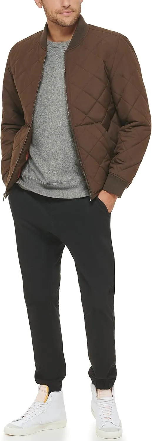 Levi's Men's Quilted Open Bottom Bomber Jacket
