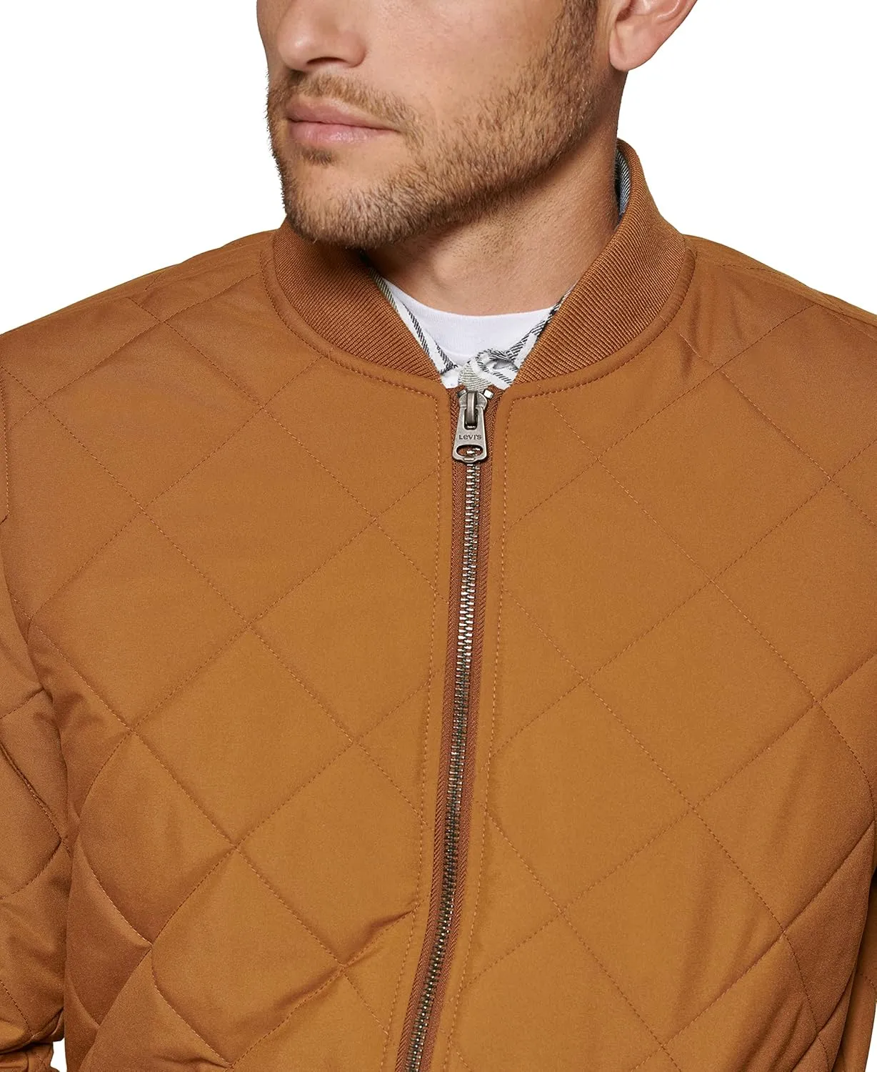 Levi's Men's Quilted Open Bottom Bomber Jacket