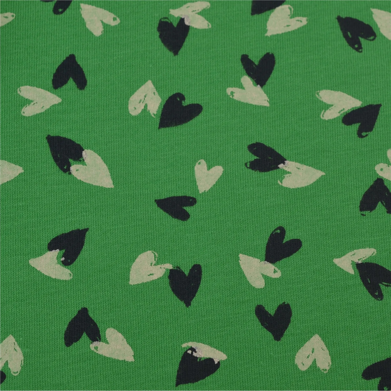 LockedUp Hearts Green Leggings