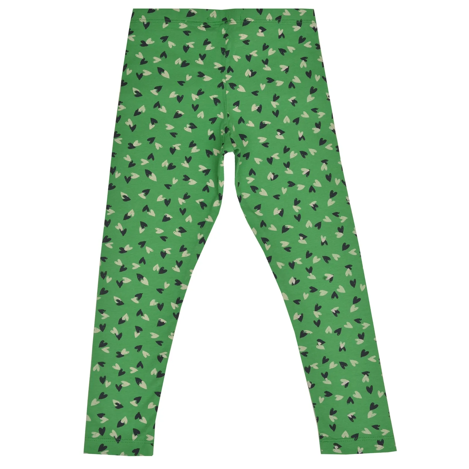LockedUp Hearts Green Leggings