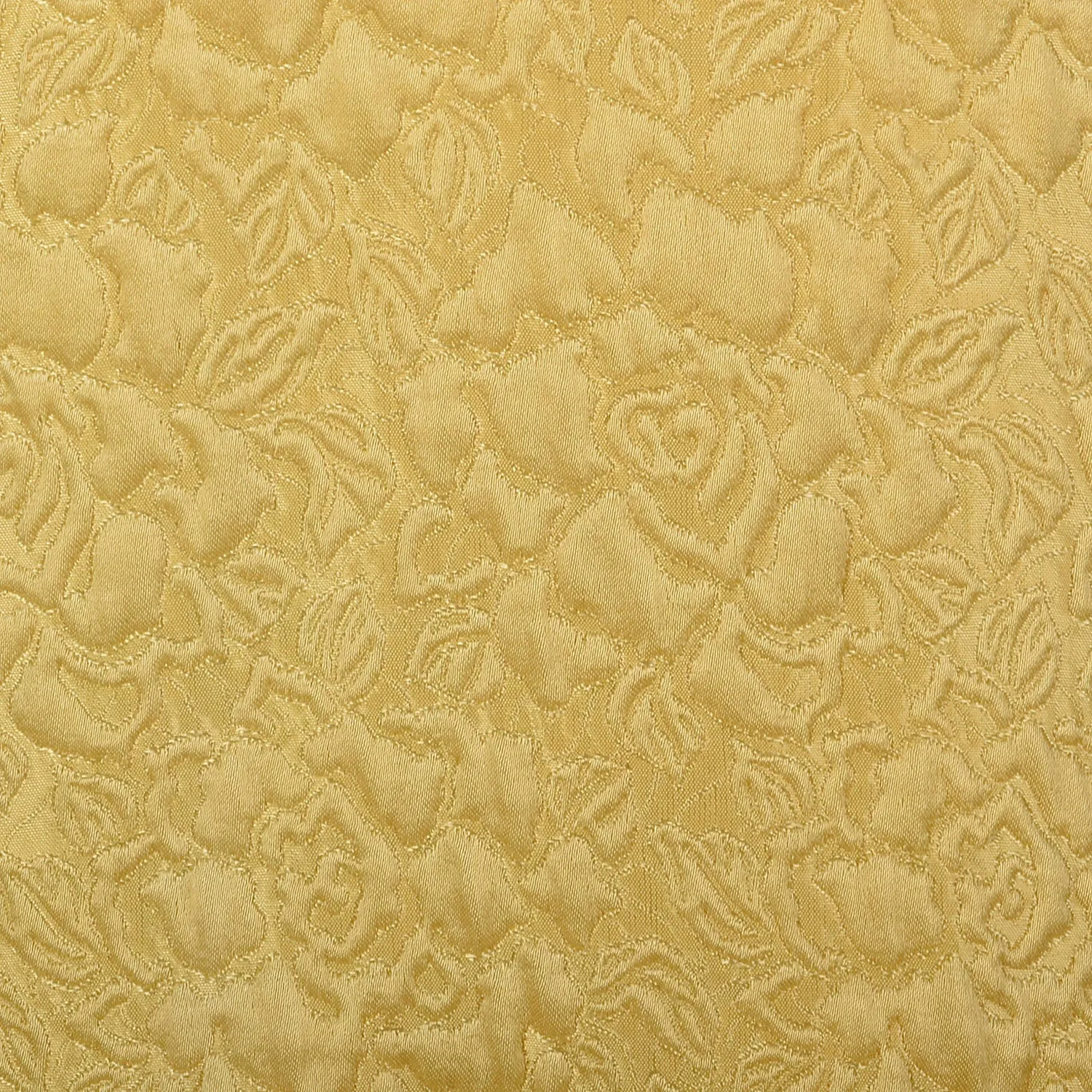 Medium Christian Dior 1960s Yellow Brocade Dress