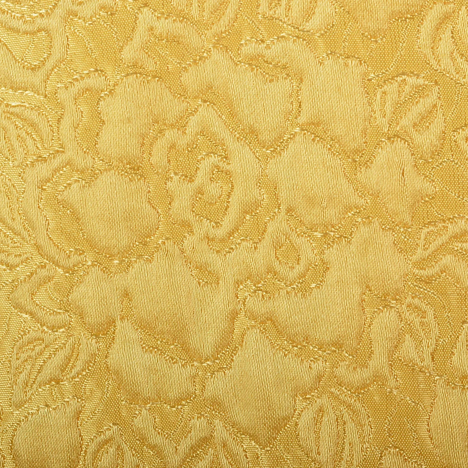 Medium Christian Dior 1960s Yellow Brocade Dress