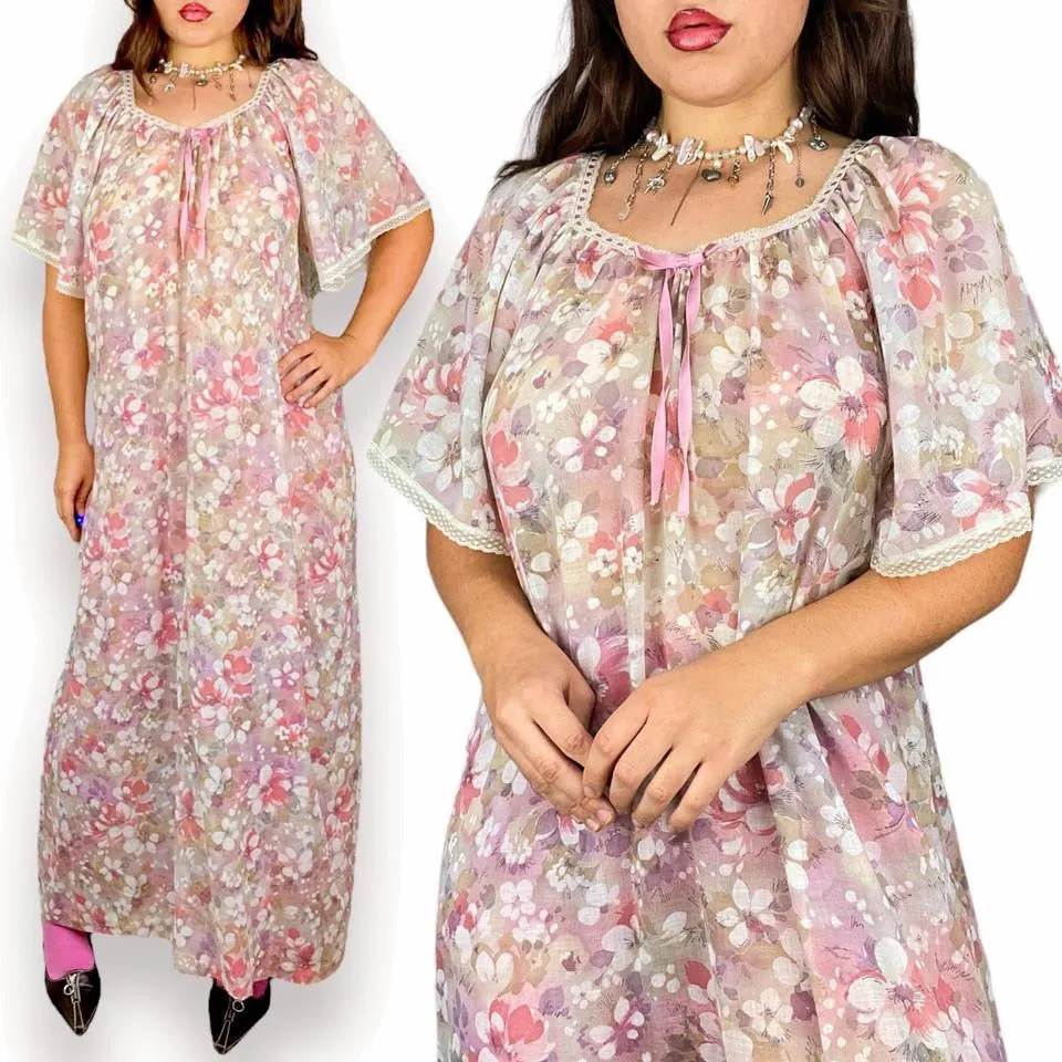 Miss Dior 70s Prairie Nightgown (L)