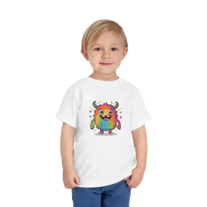 Monster Bruh Tee for Kids with Tear Away Label
