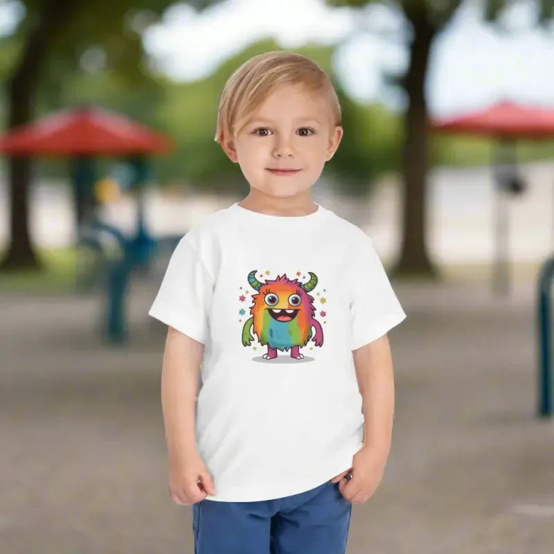 Monster Bruh Tee for Kids with Tear Away Label