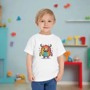 Monster Bruh Tee for Kids with Tear Away Label