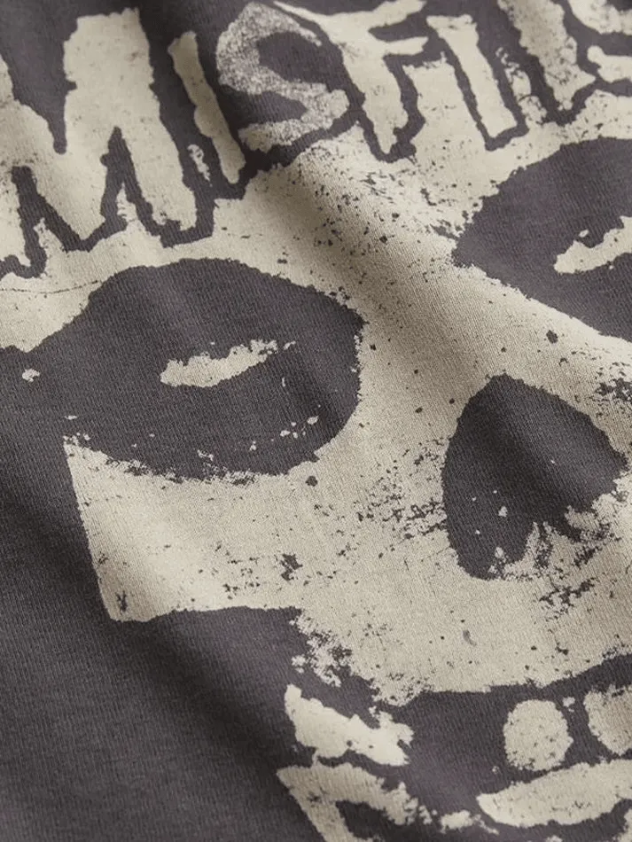 Mystic Skull Print Crop Top