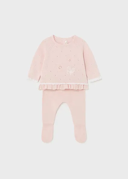 Newborn 2-piece knit set Better Cotton