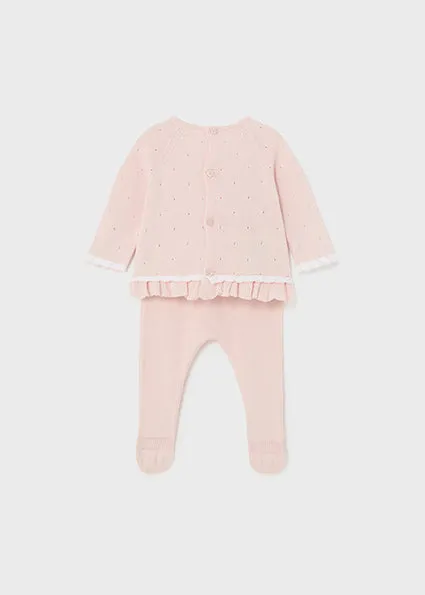 Newborn 2-piece knit set Better Cotton