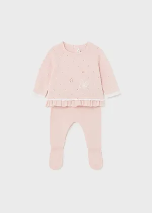 Newborn 2-piece knit set Better Cotton