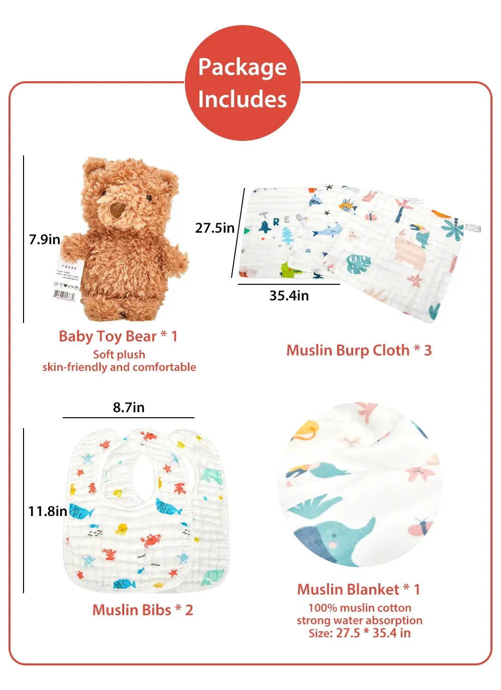 NourishMe Newborn Gift Set