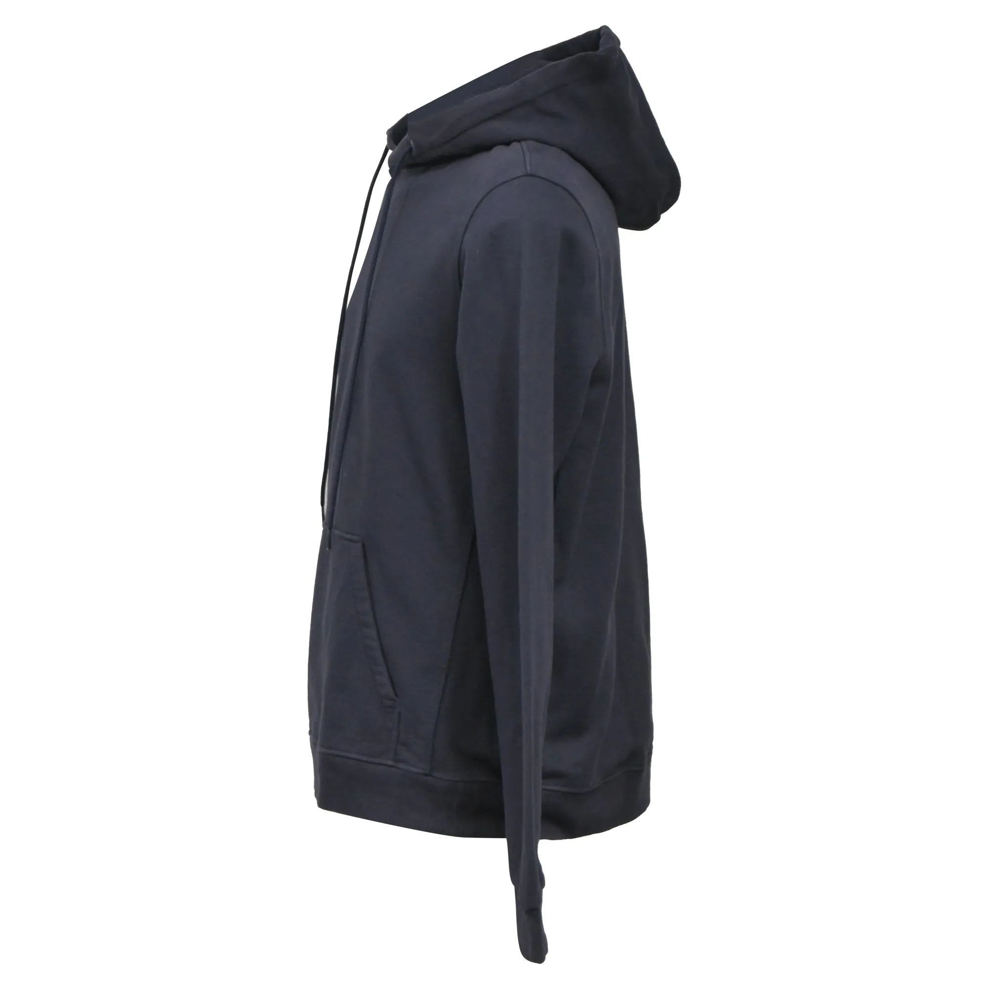 Prada Basic Hoodie Jacket in Navy Blue Cotton