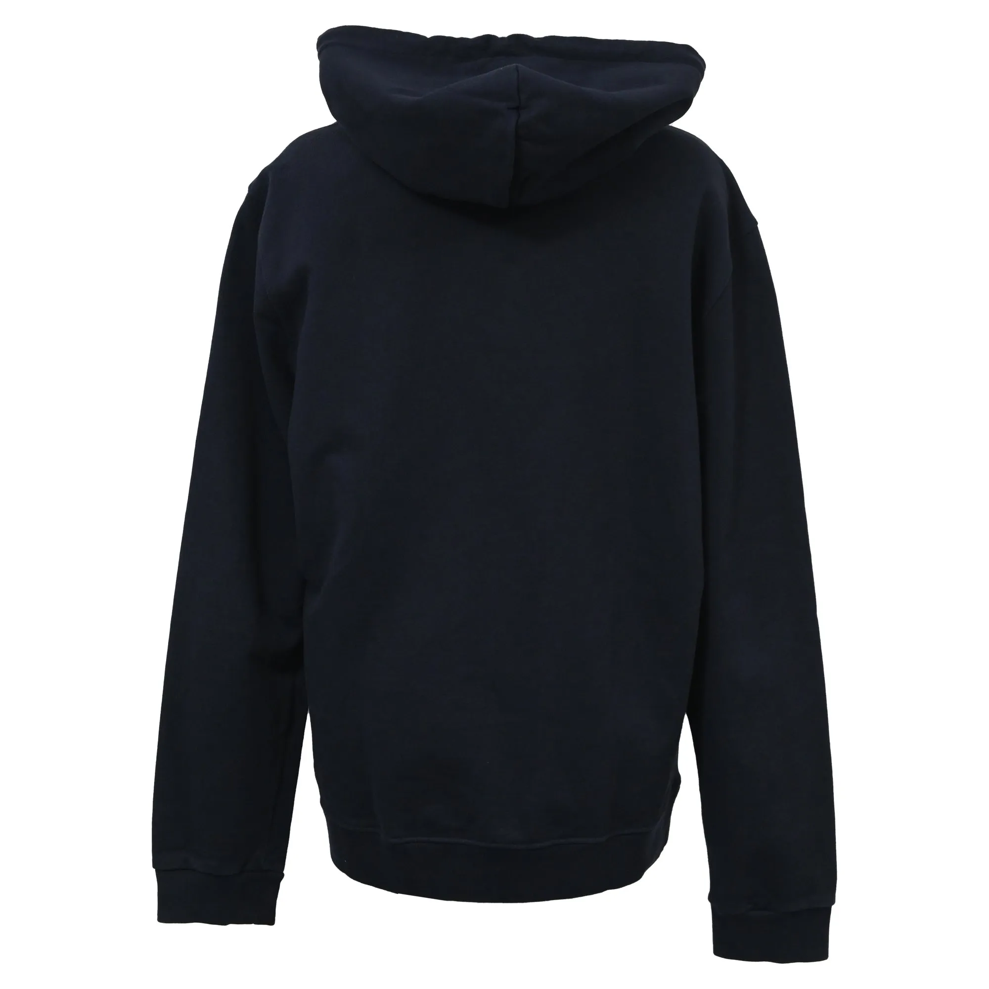 Prada Basic Hoodie Jacket in Navy Blue Cotton