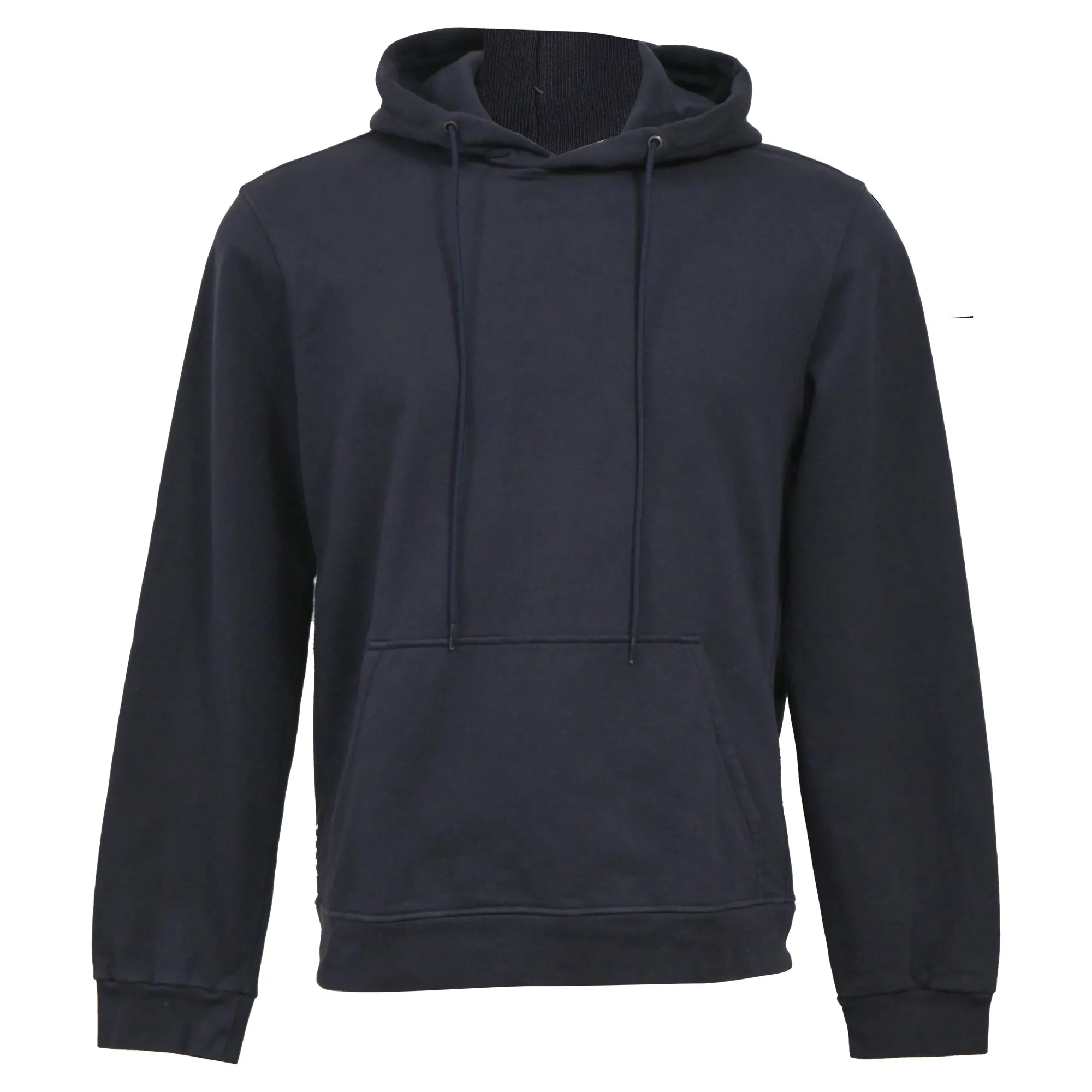 Prada Basic Hoodie Jacket in Navy Blue Cotton