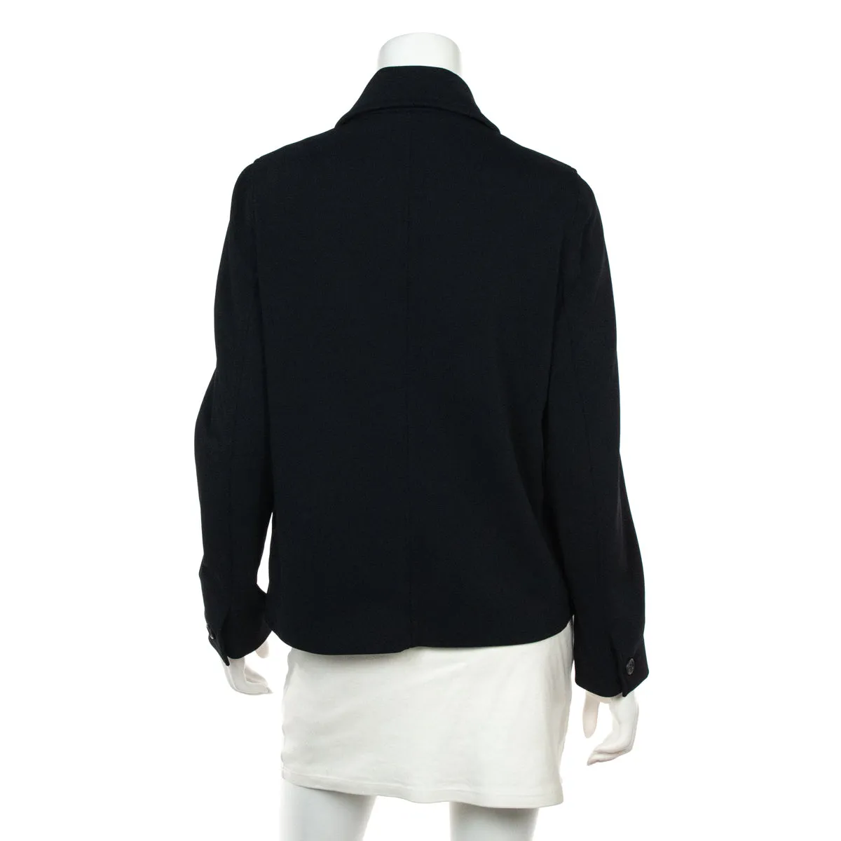 Prada Black Stretch Jacket Size XL | IT 48