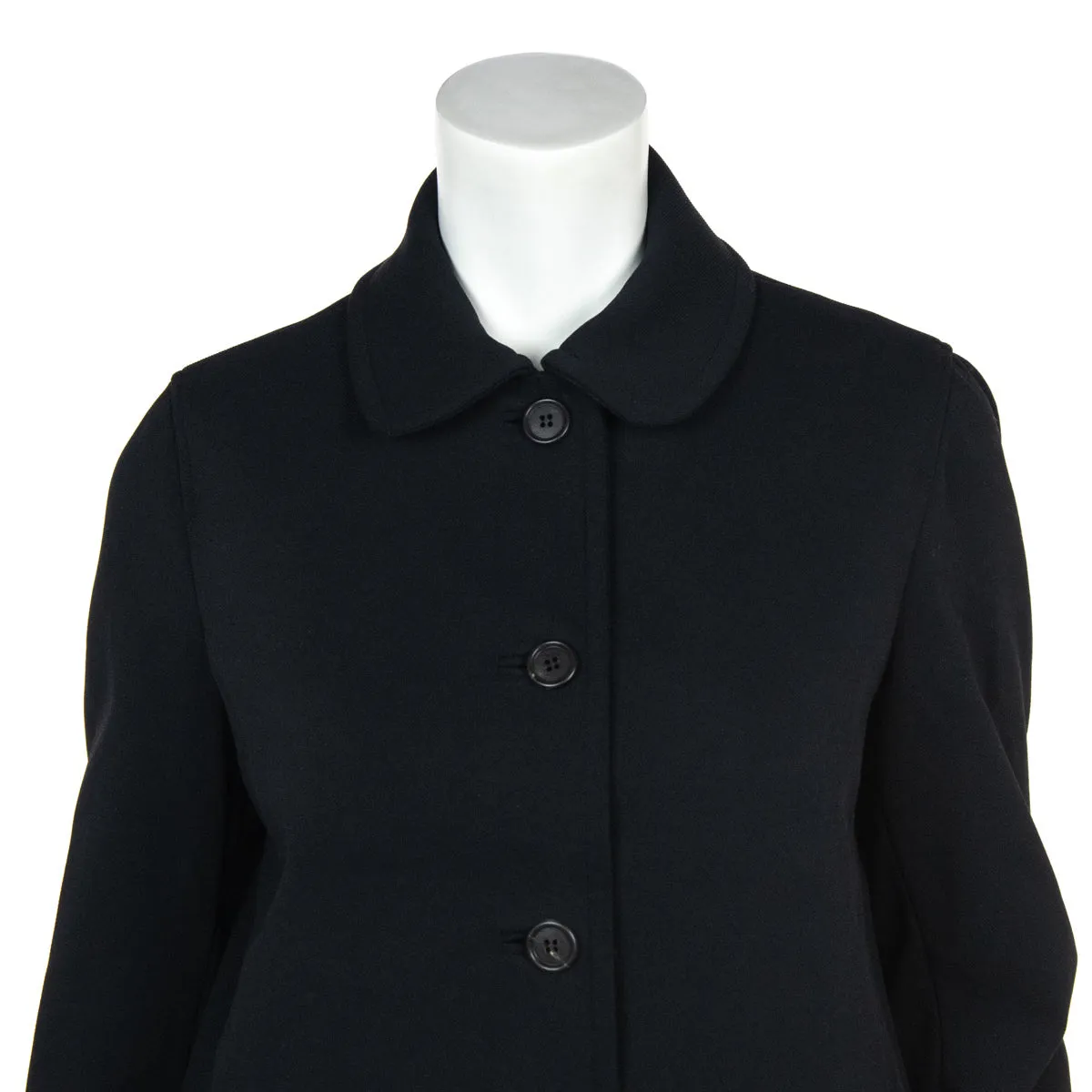 Prada Black Stretch Jacket Size XL | IT 48
