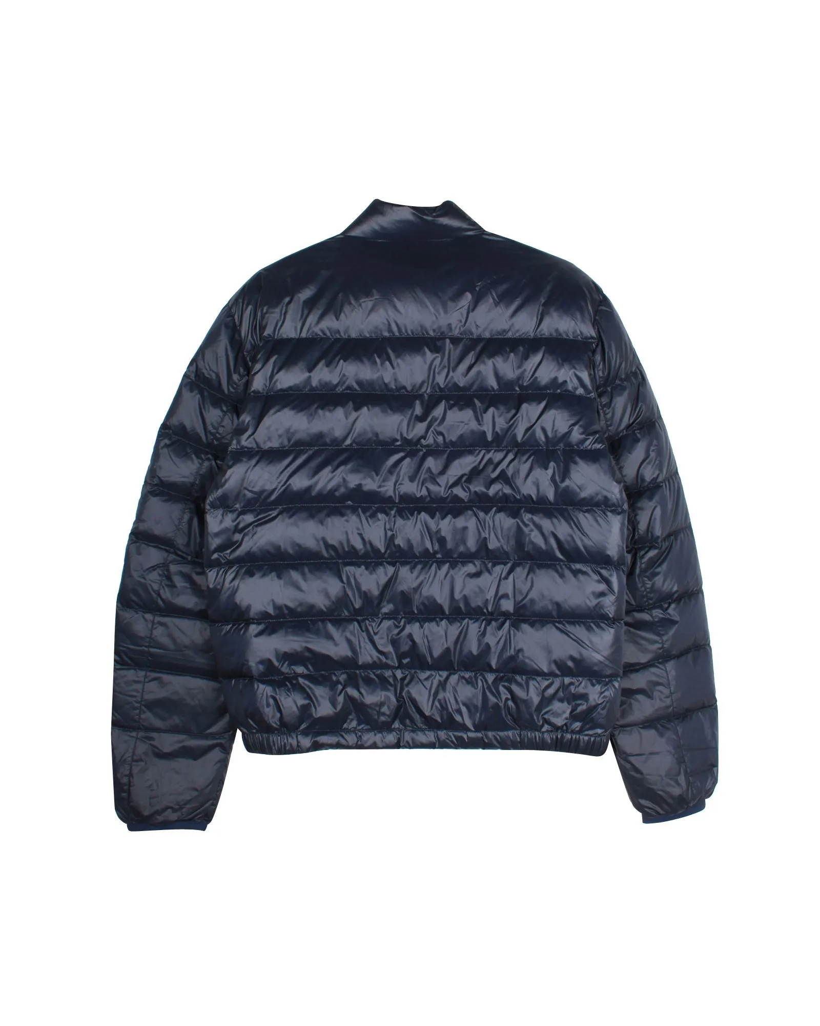 Prada Classic Down Jacket in Navy Nylon