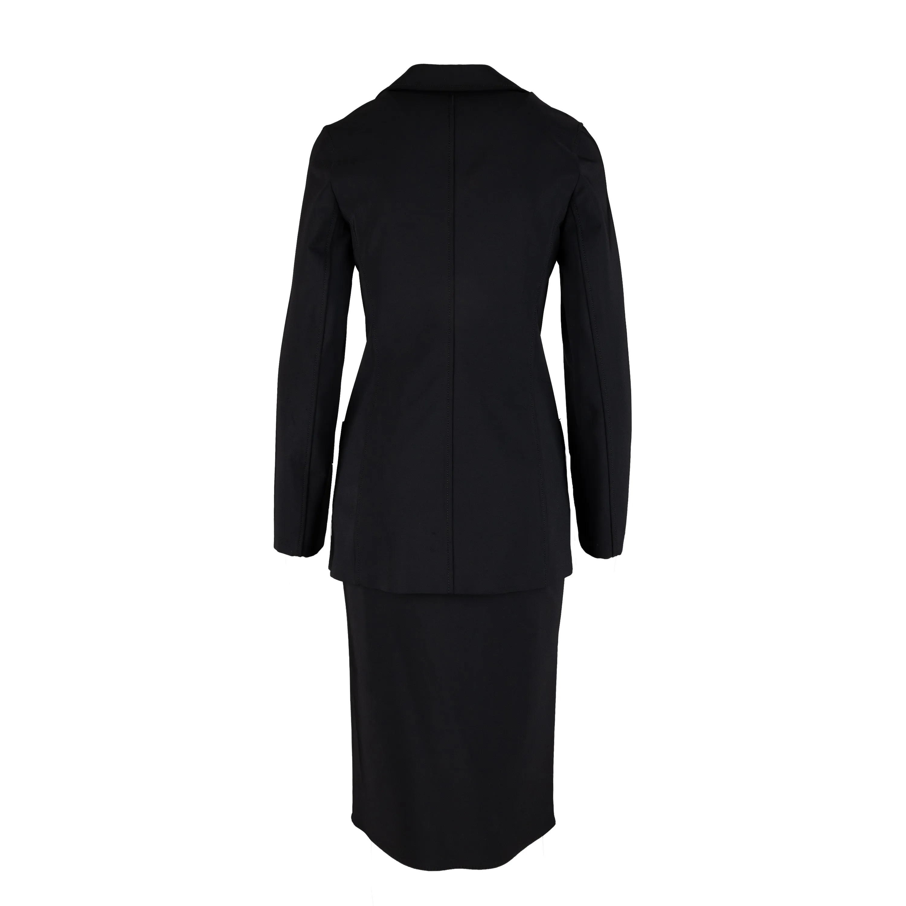 Prada Long Jacket and Skirt Set - '00s